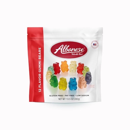 Albanese Worlds Best Albanese Assorted Gummi Bears 13.5 oz 53520